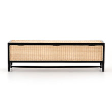 Midnight Mahogany, Warm Wheat Rattan