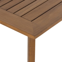 Natural Teak-Fsc, White Ceramic