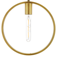 Orbit Brass Ceiling Pendant Light