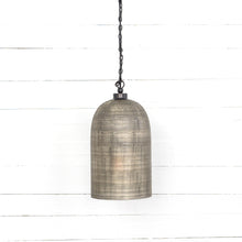 Antiqued Iron, Dripping Etched Silver
