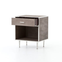 Stainless Steel, Brown Shagreen